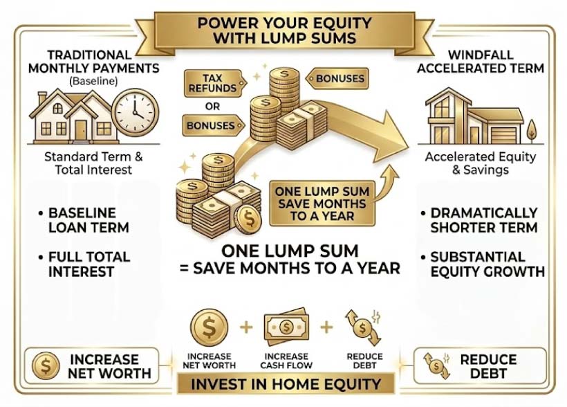 Utilize Windfalls and Lump Sums
