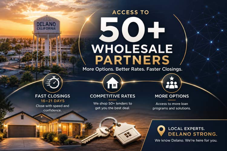 Finding Your Best mortgage lender in Delano, CA<br />
